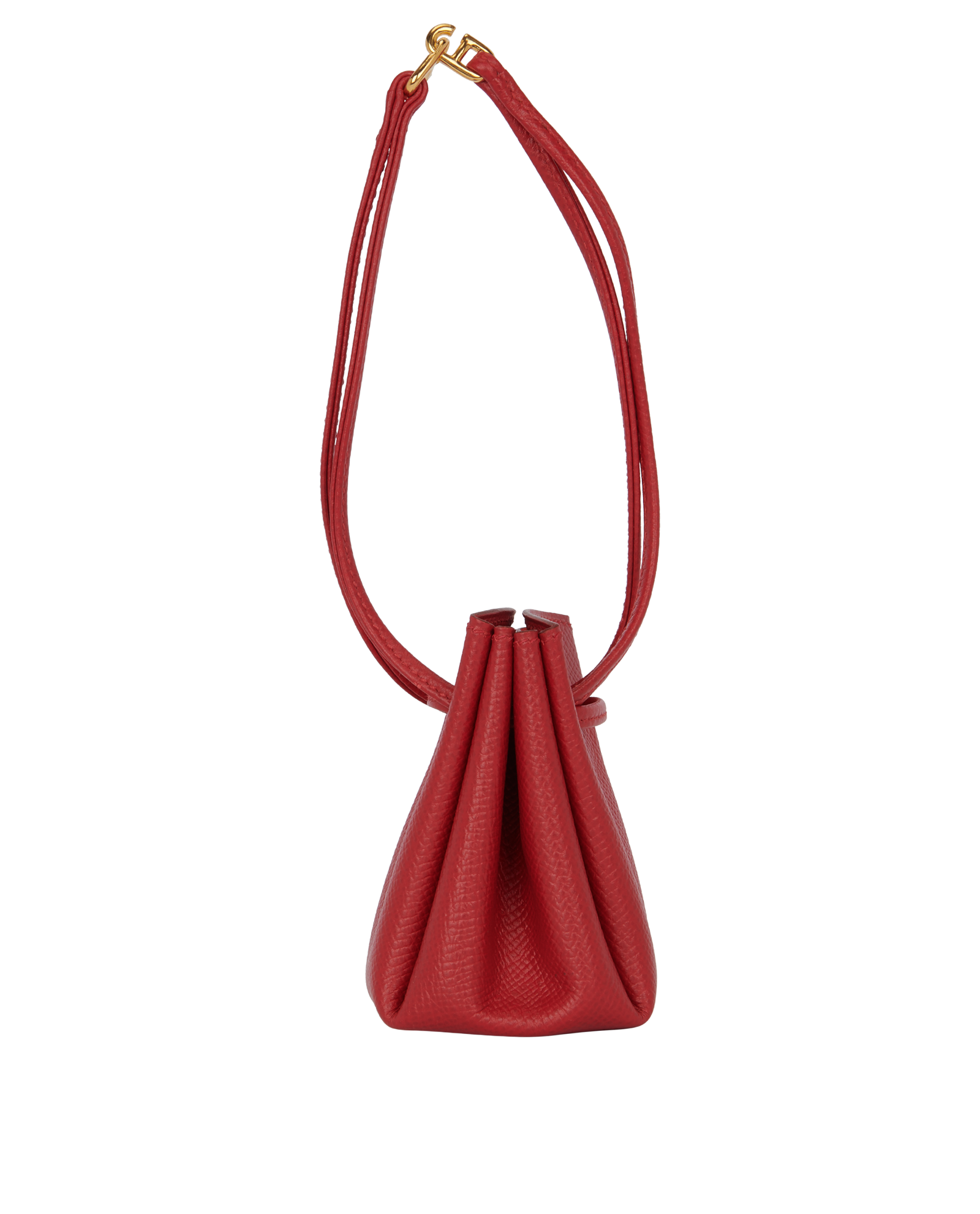 Hermes Vespa Pouch, &pound;395, Accessories, Red, Leather, Bottom view